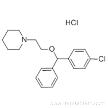 Piperidine,1-[2-[(4-chlorophenyl)phenylmethoxy]ethyl]-, hydrochloride CAS 14984-68-0